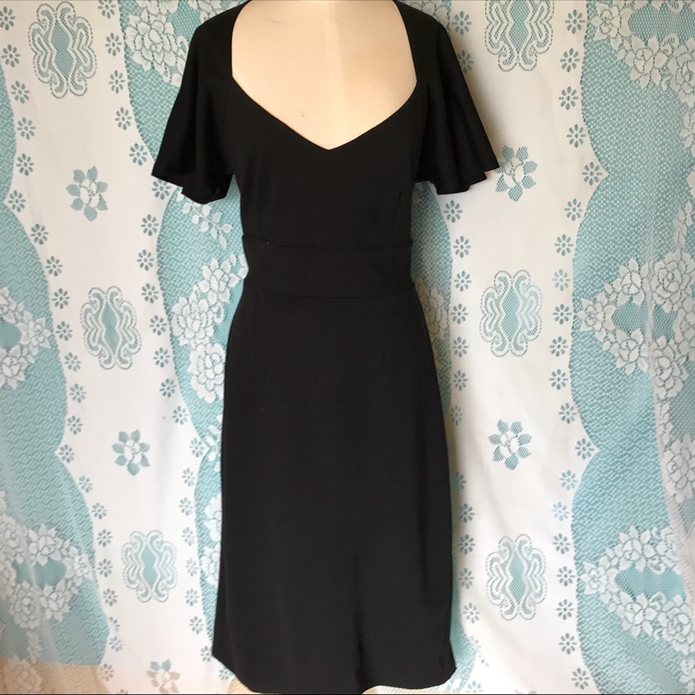 Pinup couture Venus plus size cocktail dress.